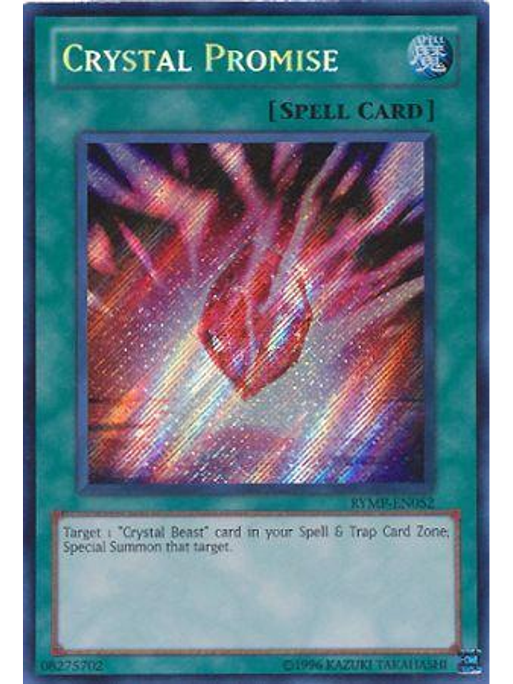 Crystal Promise - RYMP-EN052 - Secret Rare Unlimited 1