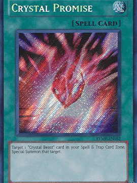 Crystal Promise - RYMP-EN052 - Secret Rare Unlimited