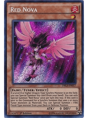 Red Nova - DRL3-EN017 - Secret Rare 1st Edition