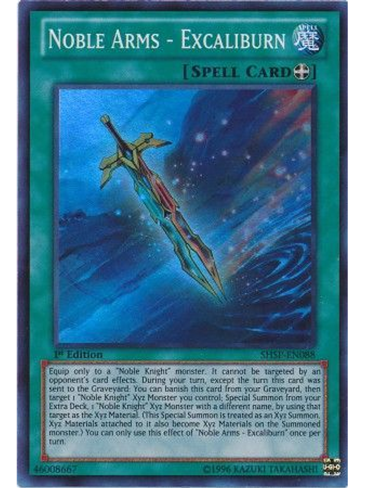 Noble Arms - Excaliburn - SHSP-EN088 - Super Rare 1st Edition 1