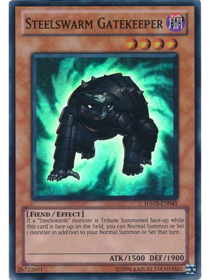 Steelswarm Gatekeeper - HA05-EN045 - Super Rare Unlimited Edition 1