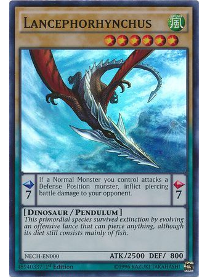 Lancephorhynchus - NECH-EN000 - Super Rare 1st Edition 1