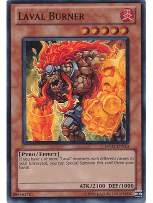 Laval Burner - HA05-EN013 - Super Rare Unlimited Edition