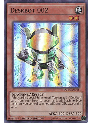 Deskbot 002 - DUEA-ENDE5 - Super Rare Limited Edition