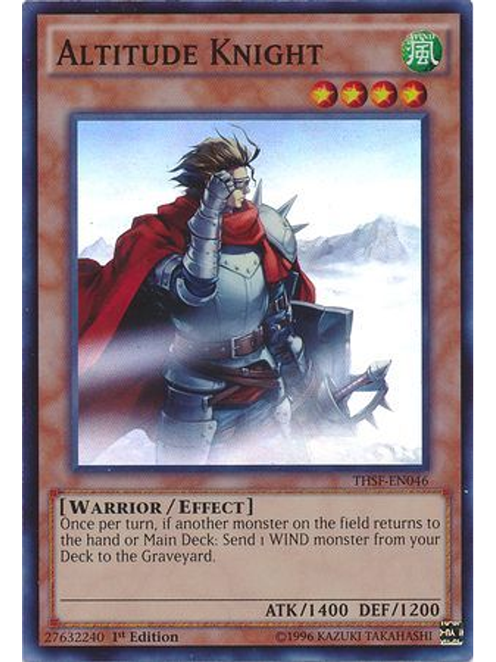 Altitude Knight - THSF-EN046 - Super Rare 1st Edition 1