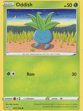 Oddish - 001/196 - Common