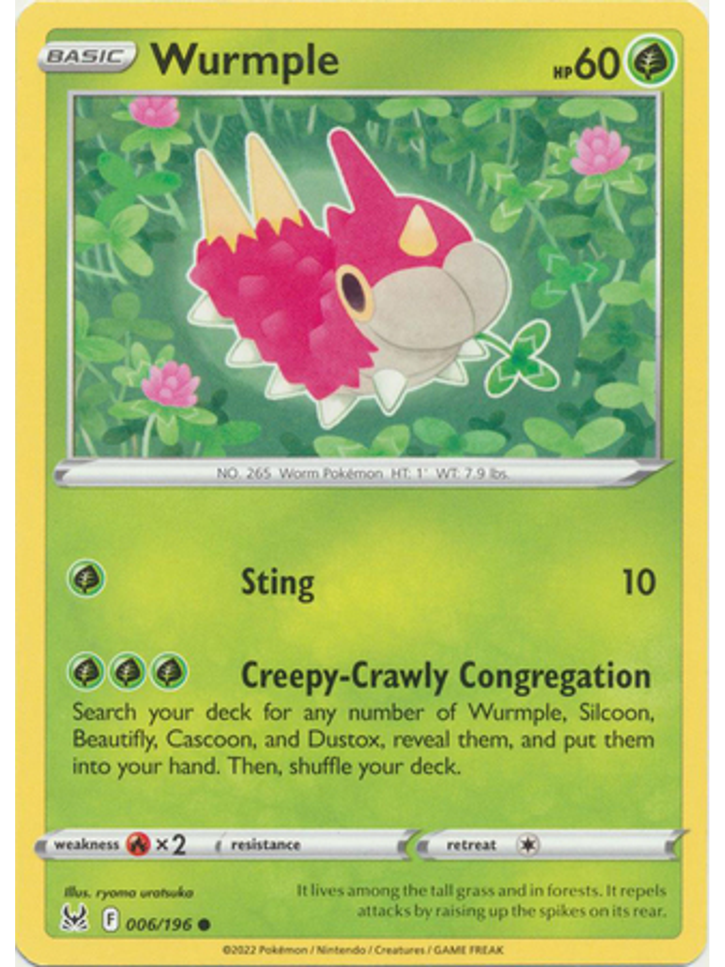 Wurmple - 006/196 - Common 1