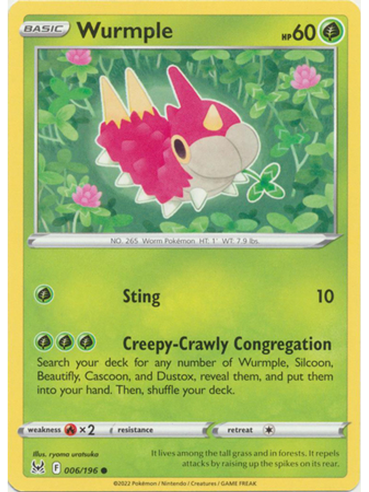 Wurmple - 006/196 - Common 1