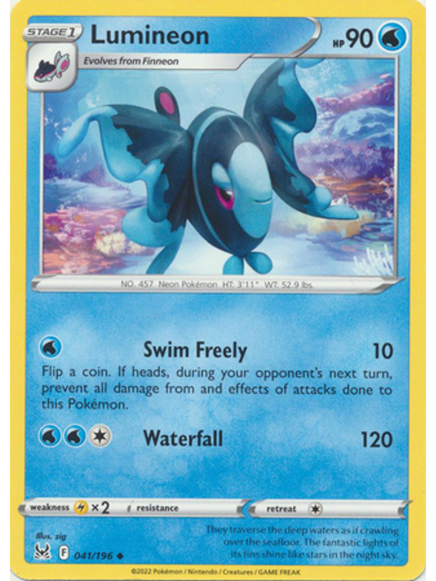 Lumineon - 041/196 - Uncommon 1