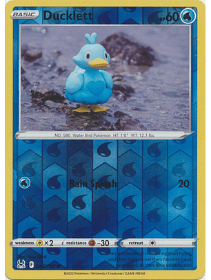 Ducklett - 046/196 - Common Reverse Holo