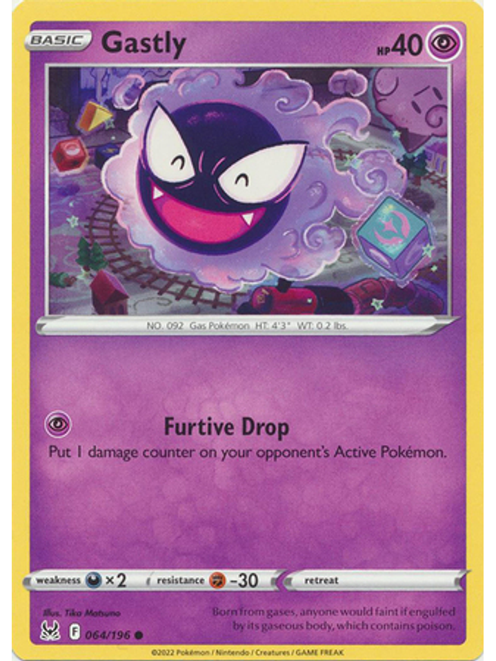 Gastly - 064/196 - Common 1