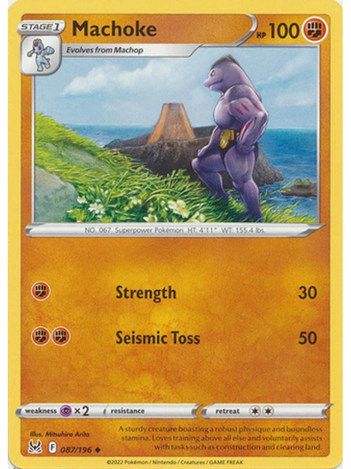 Machoke - 087/196 - Uncommon 1