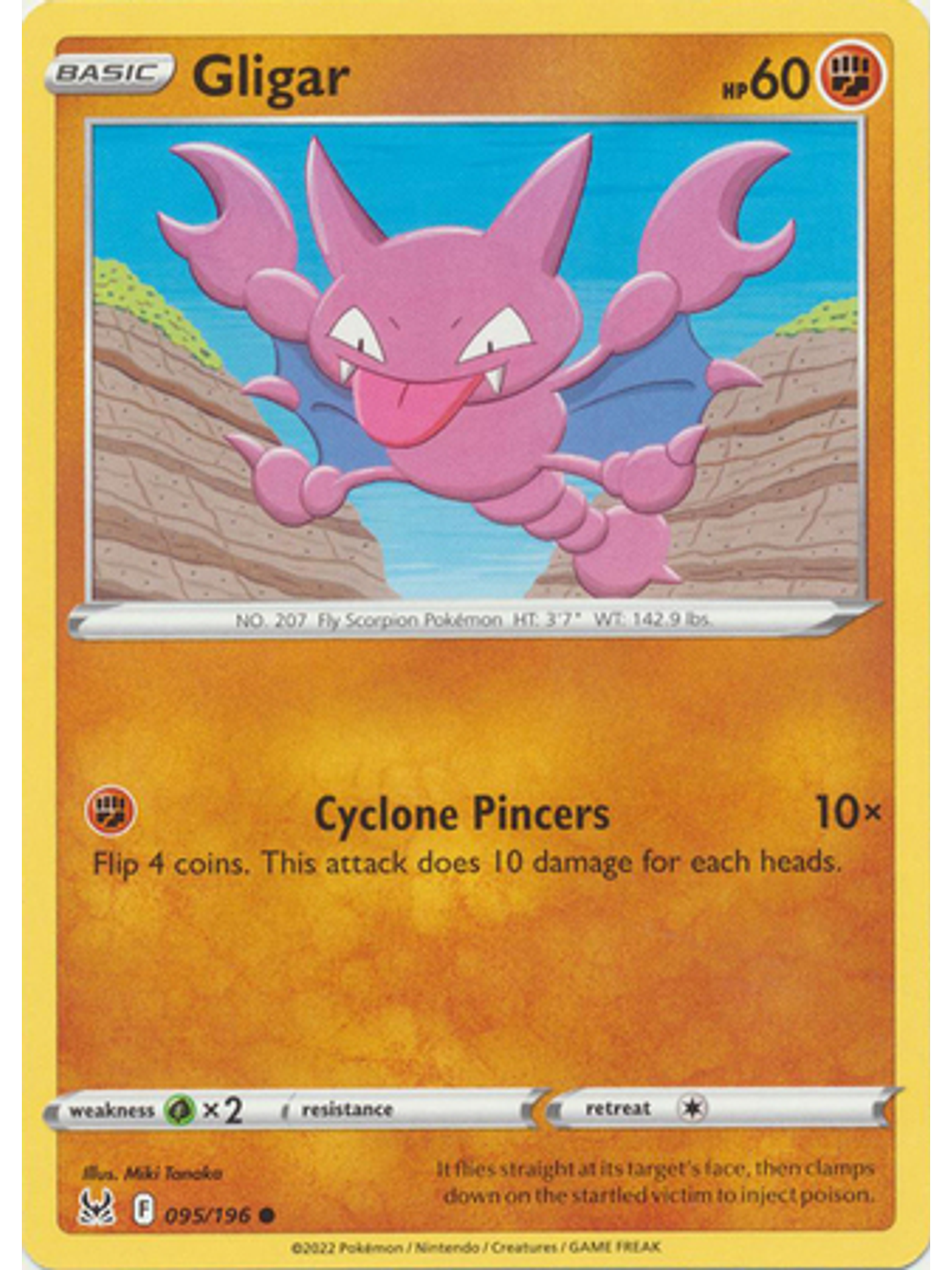 Gligar - 095/196 - Common 1