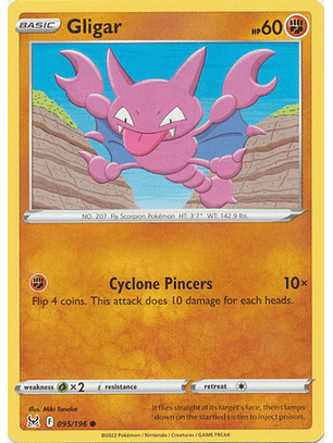 Gligar - 095/196 - Common