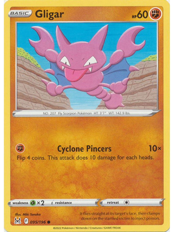 Gligar - 095/196 - Common 1