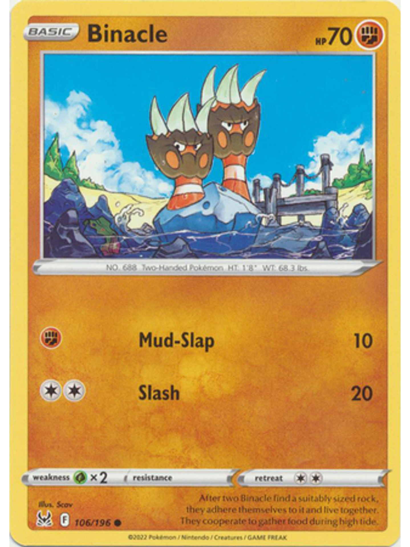 Binacle - 106/196 - Common 1