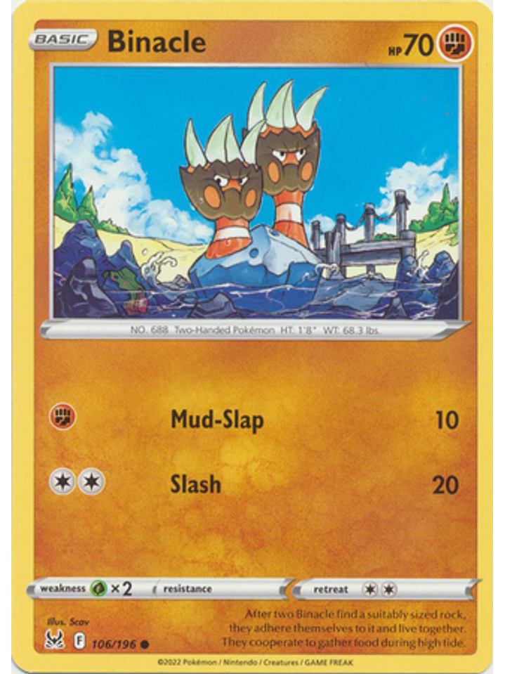 Binacle - 106/196 - Common 1