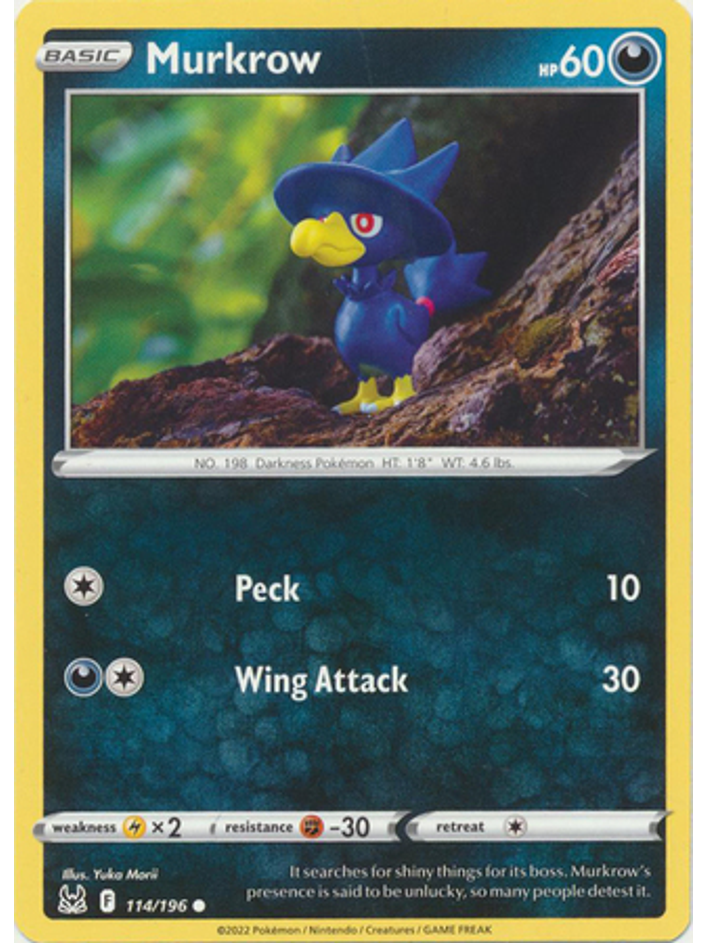 Murkrow - 114/196 - Common 1