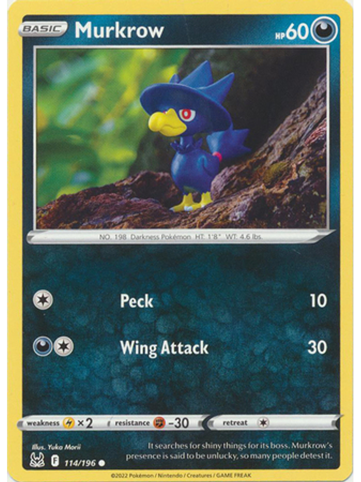 Murkrow - 114/196 - Common 1