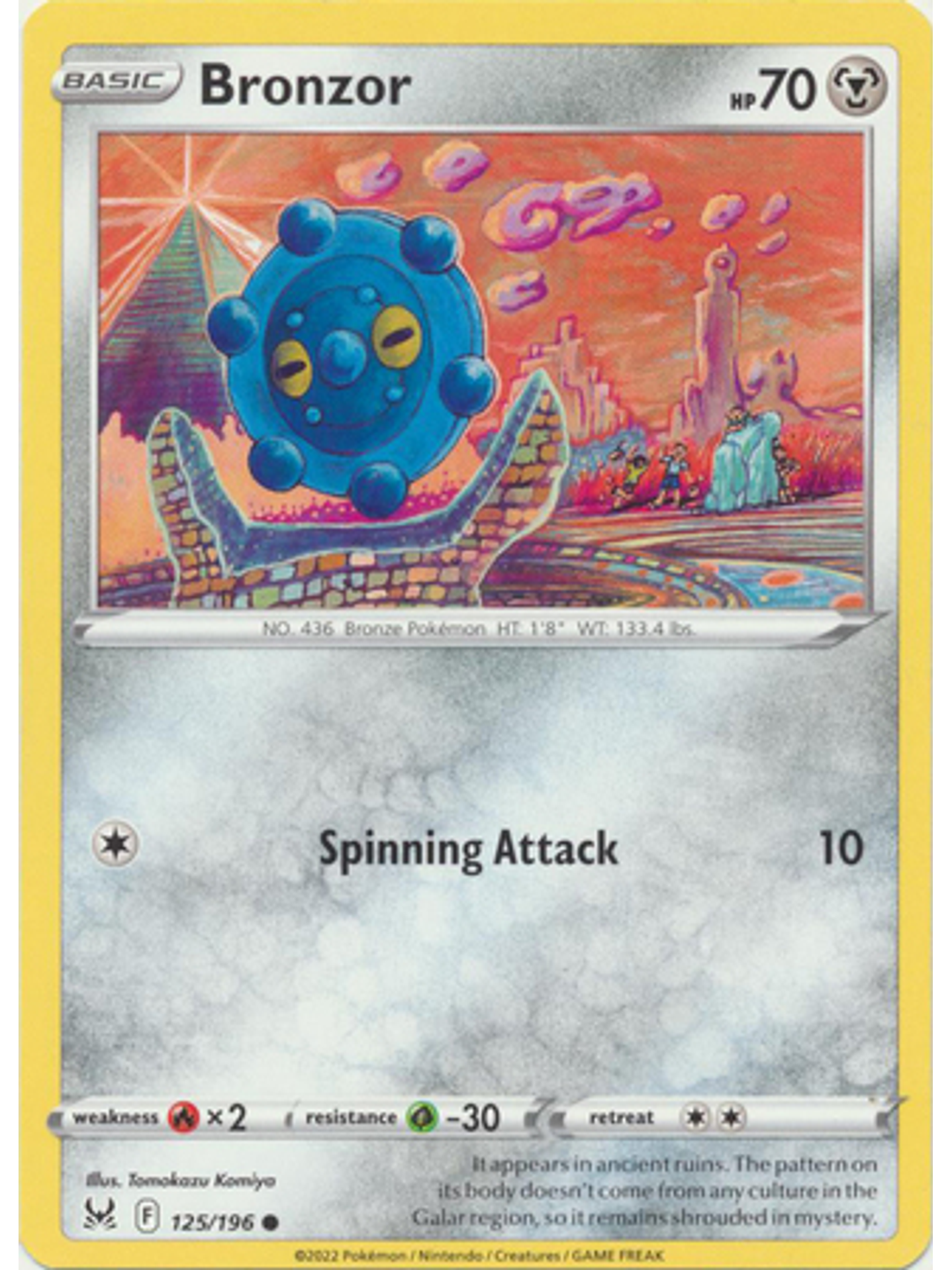 Bronzor - 125/196 - Common 1