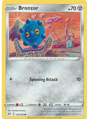 Bronzor - 125/196 - Common