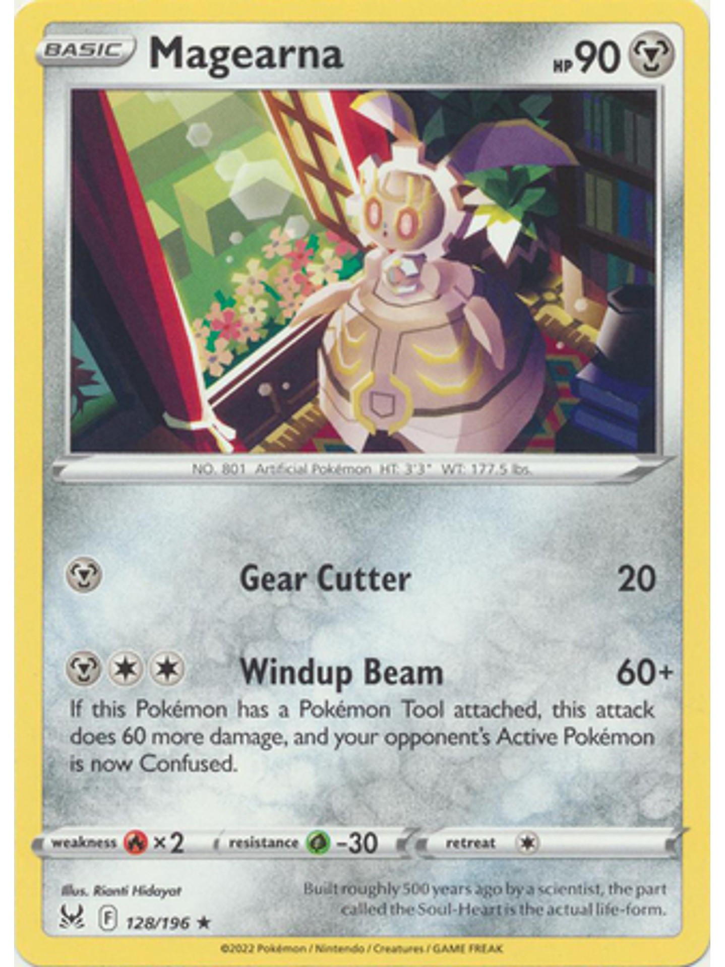 Magearna - 128/196 - Rare 1