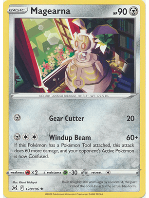 Magearna - 128/196 - Rare