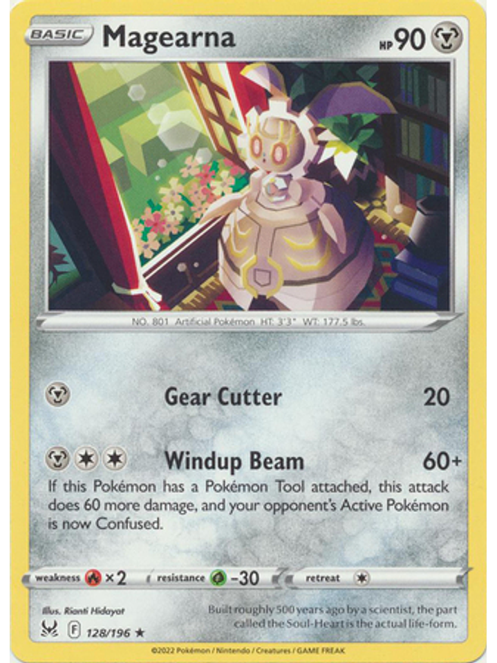Magearna - 128/196 - Rare 1