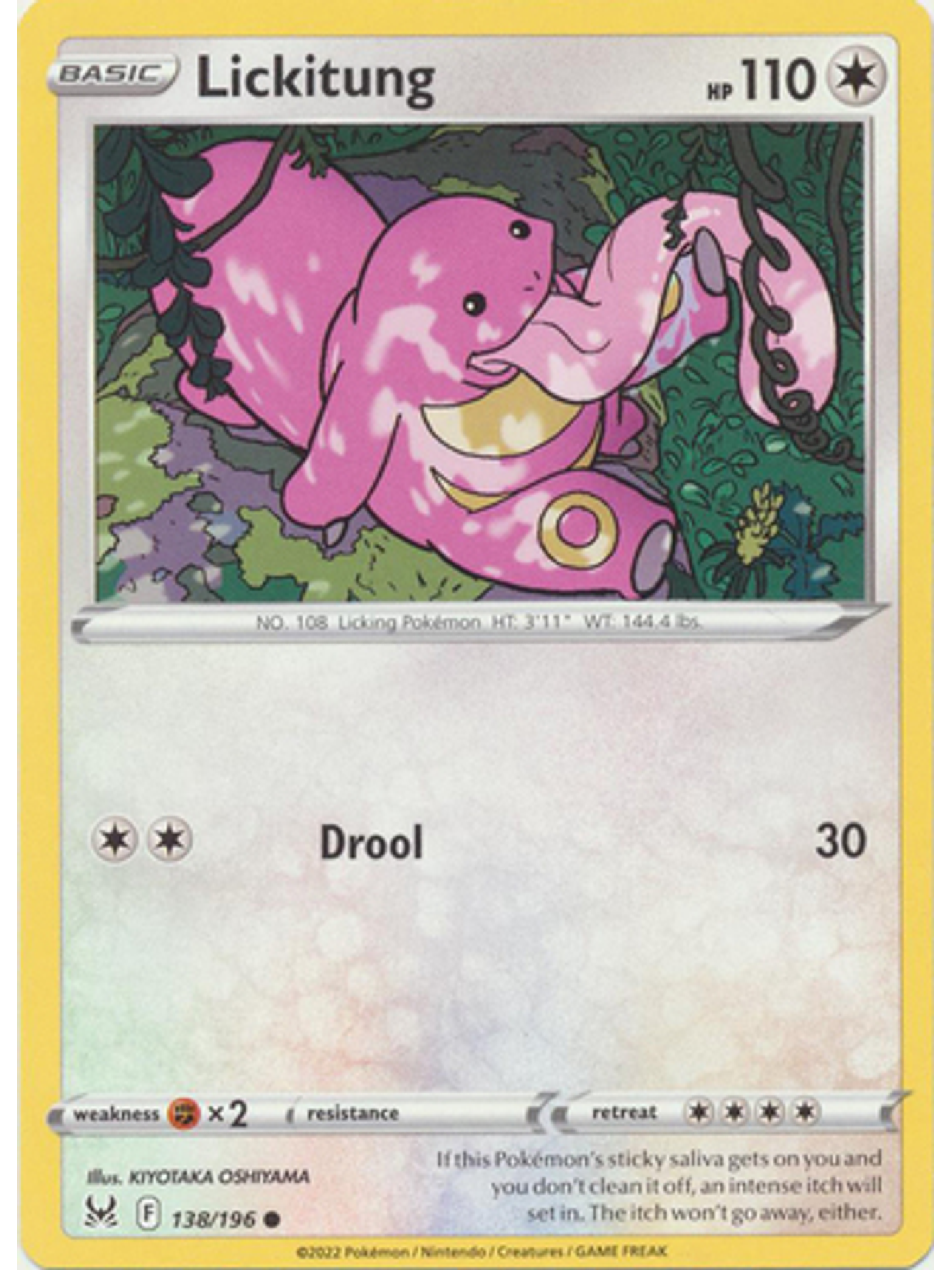 Lickitung - 138/196 - Common 1