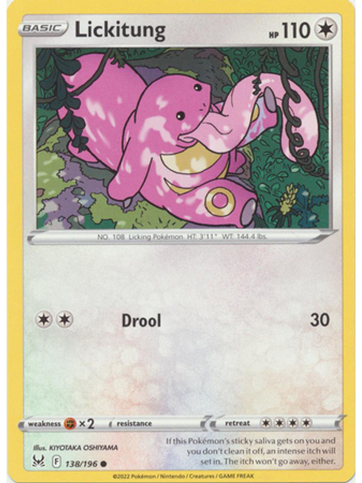 Lickitung - 138/196 - Common 1