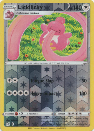 Lickilicky - 139/196 - Uncommon Reverse Holo