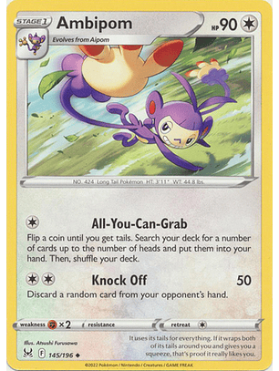 Ambipom - 145/196 - Uncommon