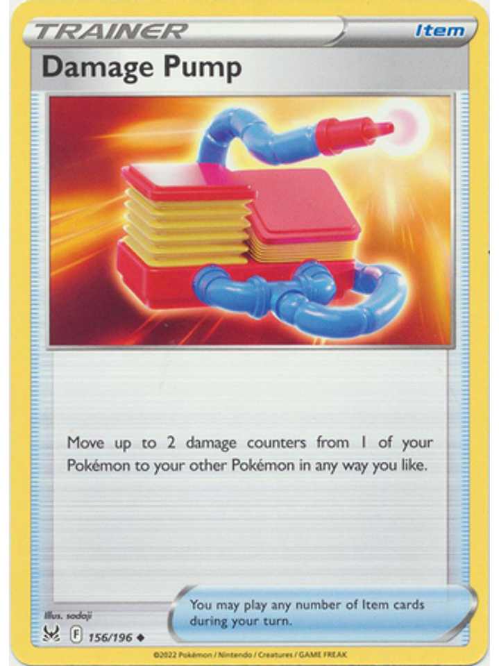 Damage Pump - 156/196 - Uncommon 1