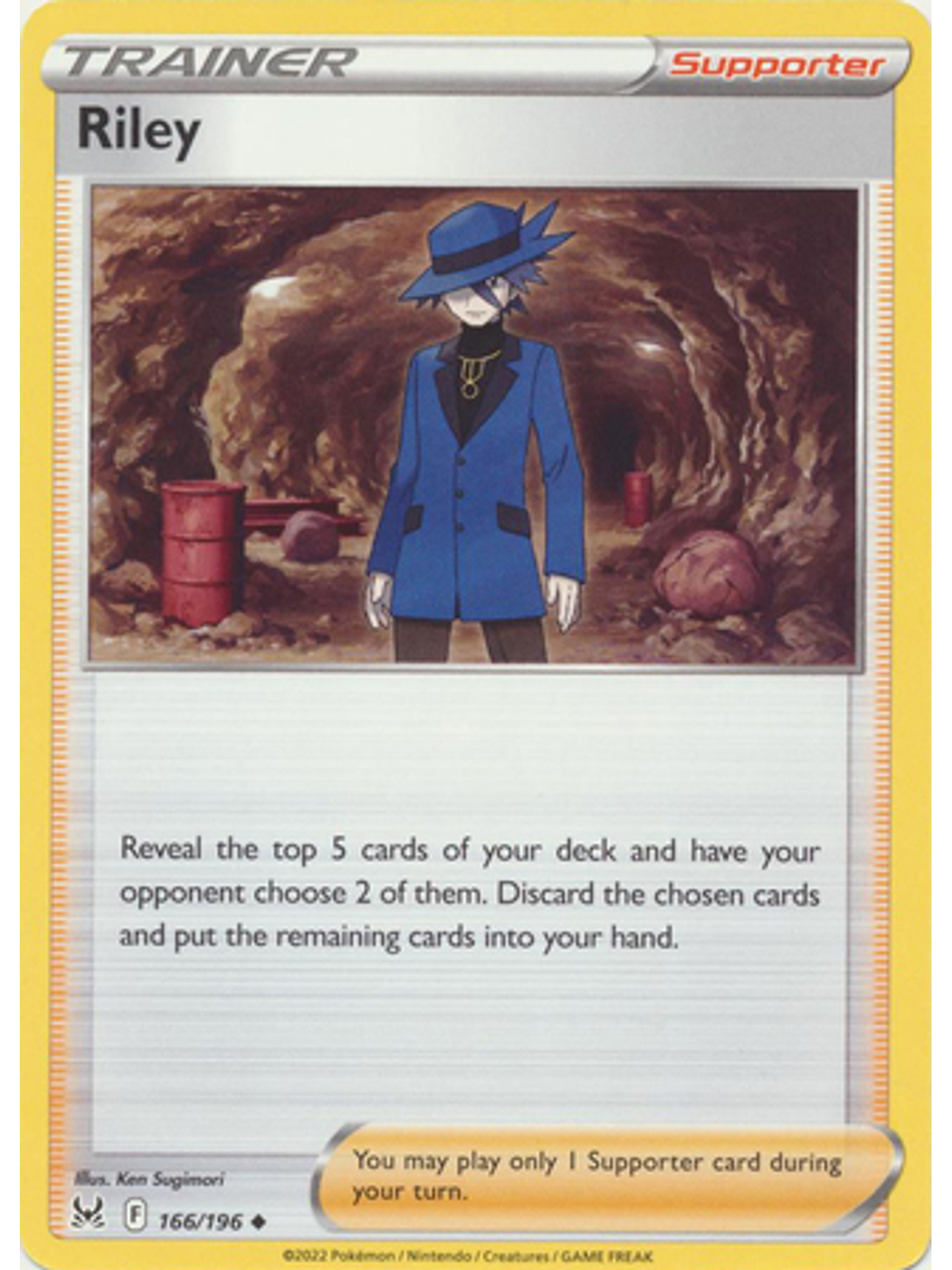 Riley - 166/196 - Uncommon 1