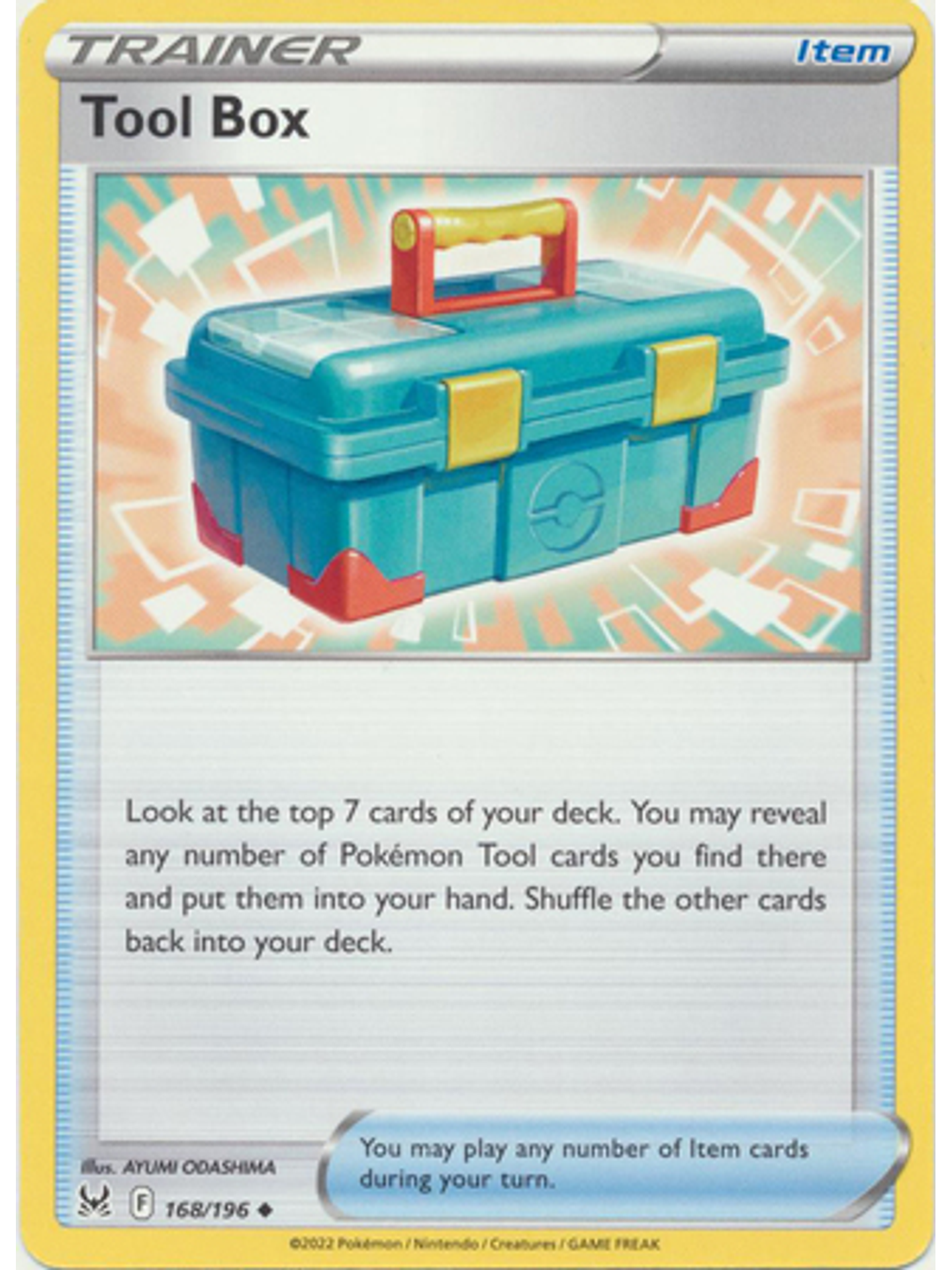 Tool Box - 168/196 - Uncommon 1