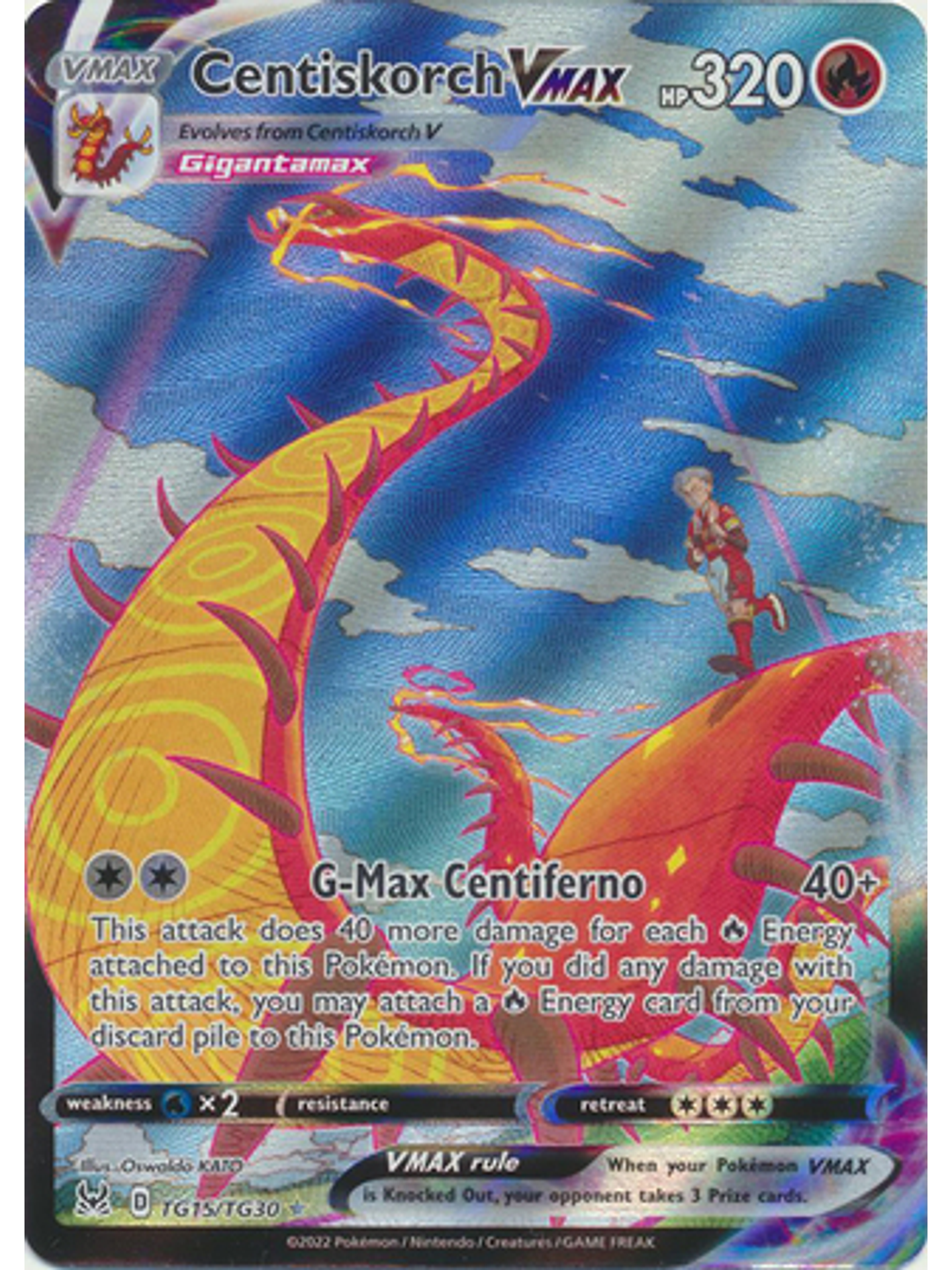 Centiskorch VMAX - TG15/TG30 - Ultra Rare 1