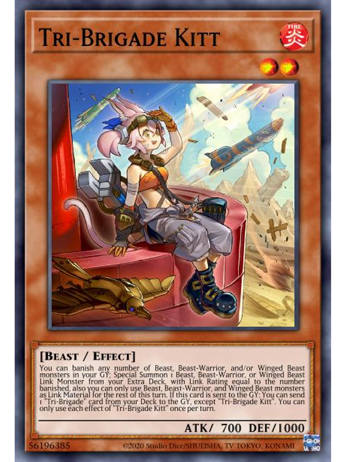 Tri-Brigade Kitt - MP22-EN006 - Prismatic Secret Rare 1st Edition 1