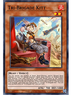 Tri-Brigade Kitt - MP22-EN006 - Prismatic Secret Rare 1st Edition