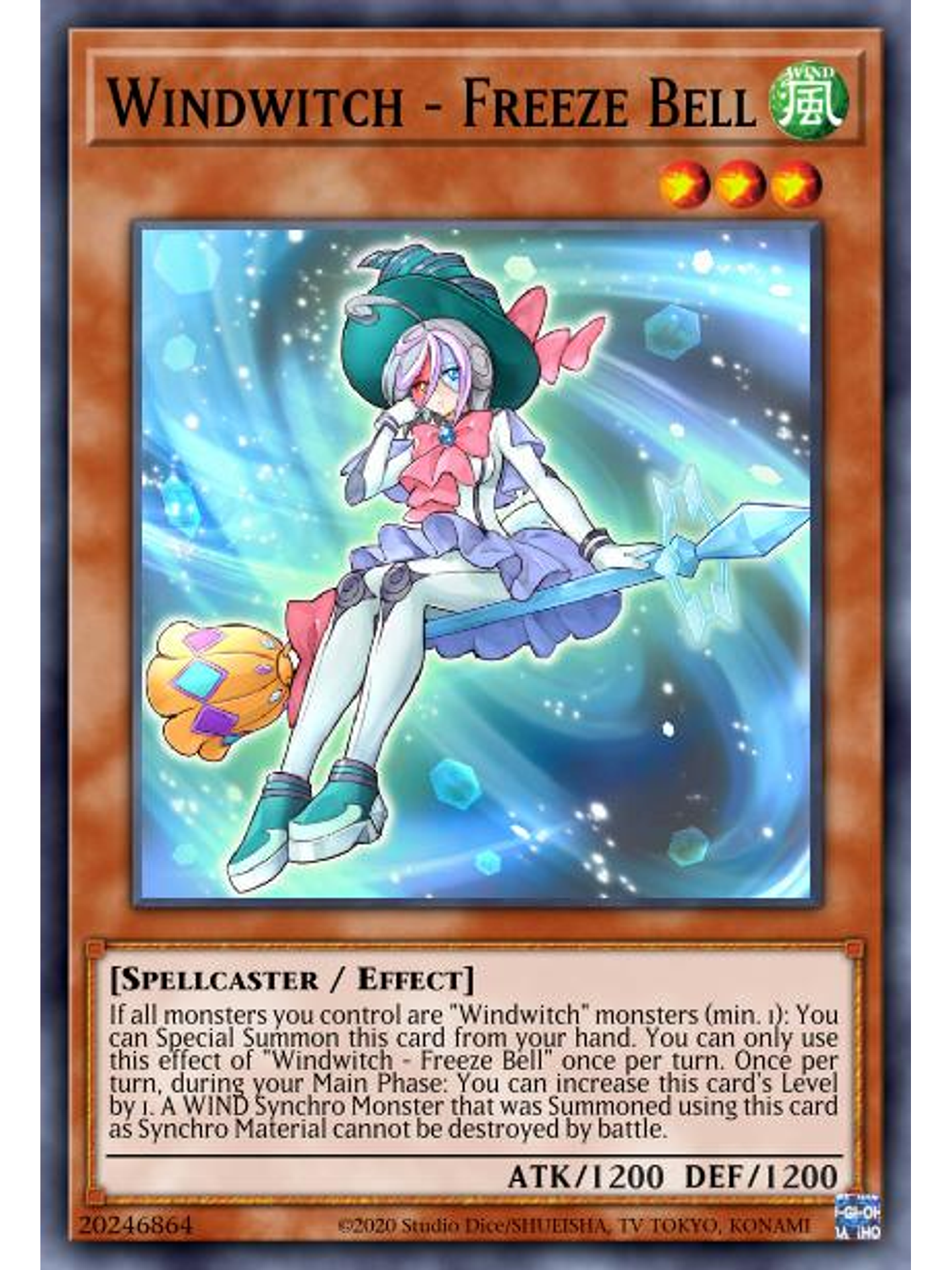 Windwitch - Freeze Bell - MP22-EN008 - Common 1st Edition 1