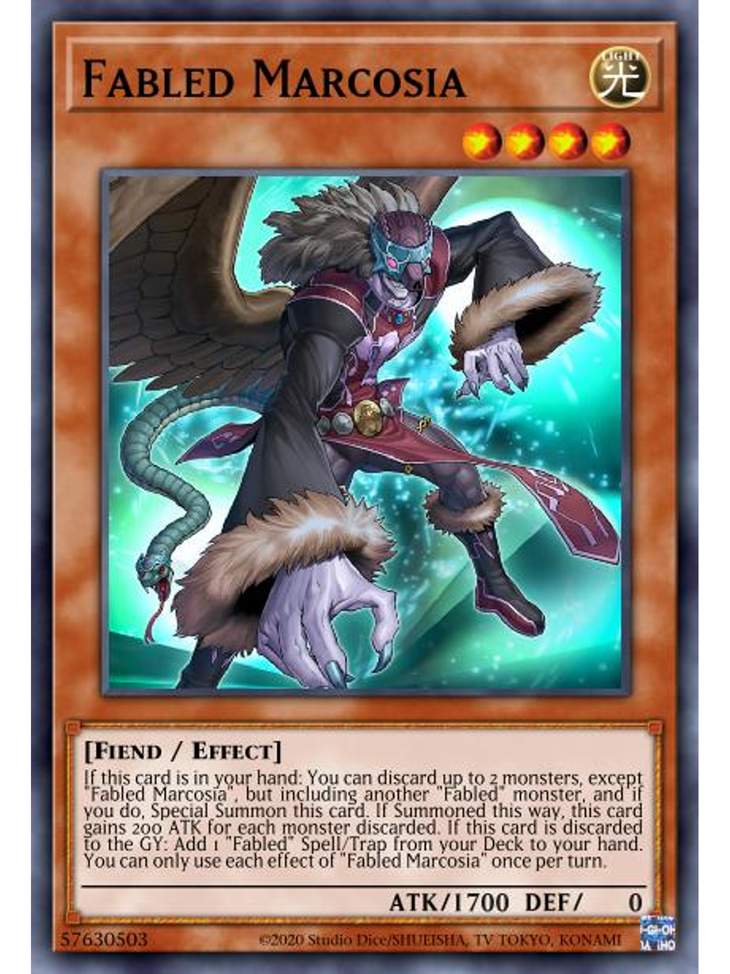 Fabled Marcosia - MP22-EN009 - Common 1st Edition 1