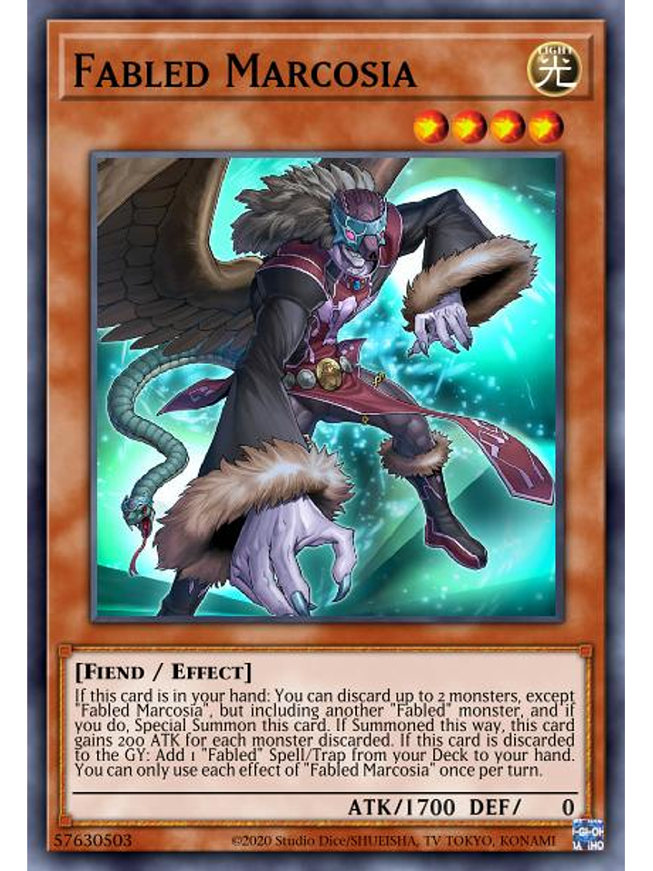 Fabled Marcosia - MP22-EN009 - Common 1st Edition 1