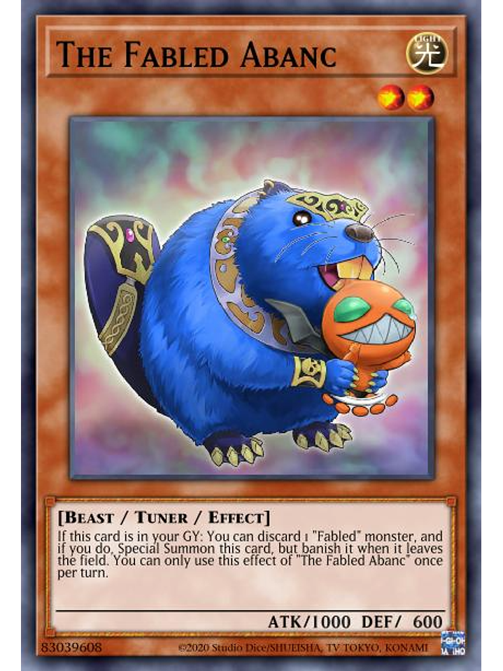 The Fabled Abanc - MP22-EN010 - Common 1st Edition 1