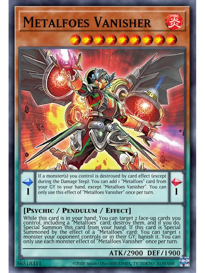 Metalfoes Vanisher - MP22-EN011 - Common 1st Edition 1