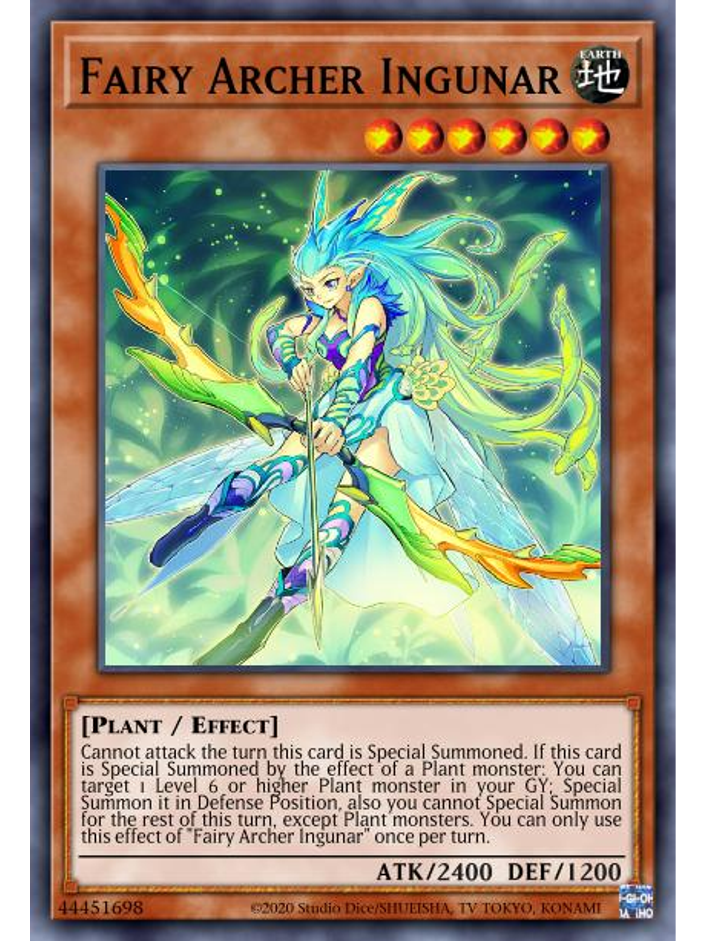 Fairy Archer Ingunar - MP22-EN017 - Common 1st Edition 1