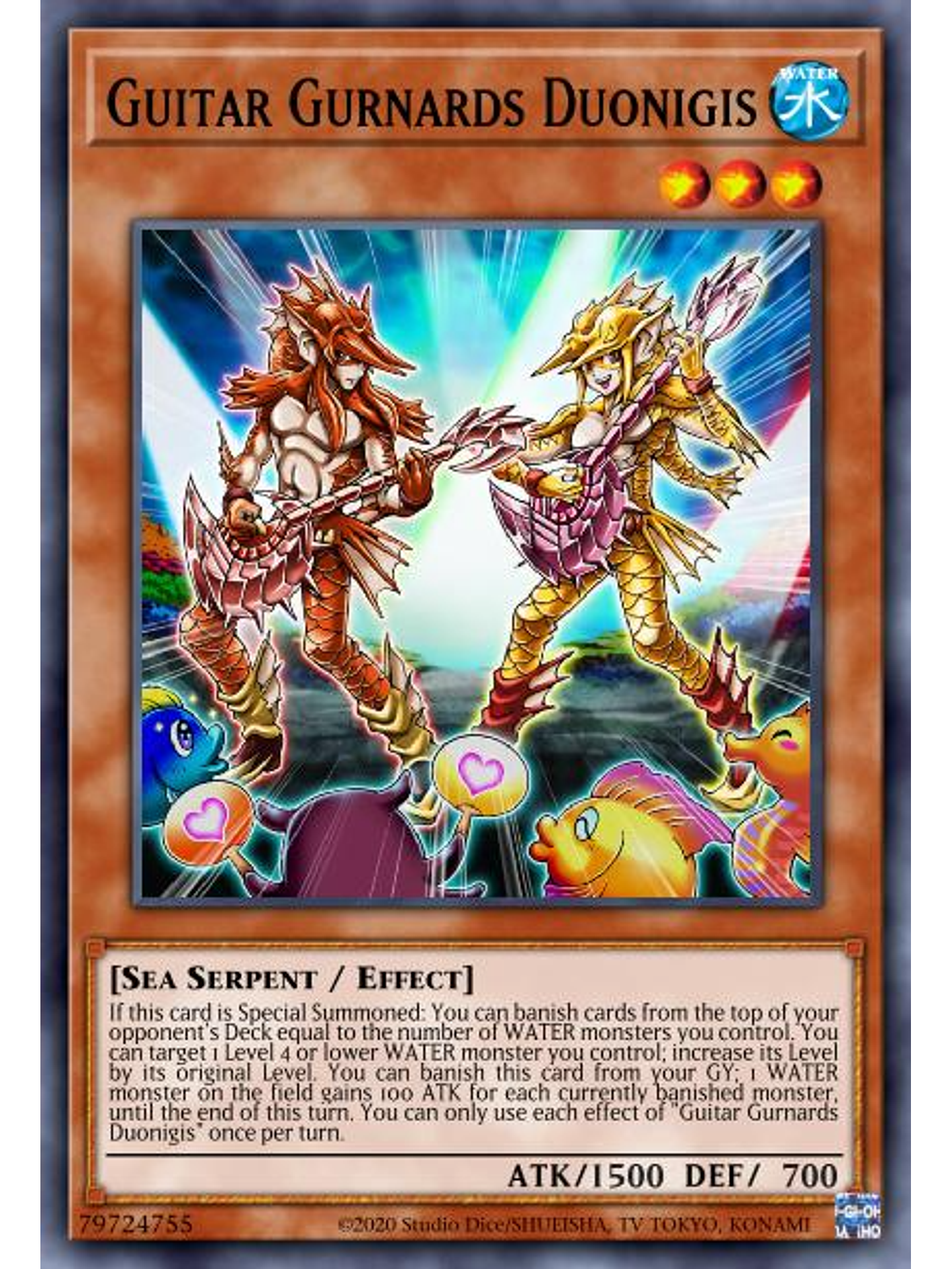 Guitar Gurnards Duonigis - MP22-EN020 - Common 1st Edition 1