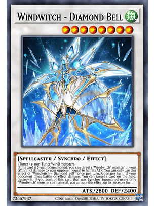 Windwitch - Diamond Bell - MP22-EN023 - Rare 1st Edition