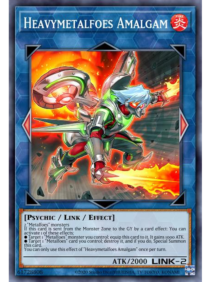 Heavymetalfoes Amalgam - MP22-EN027 - Rare 1st Edition 1