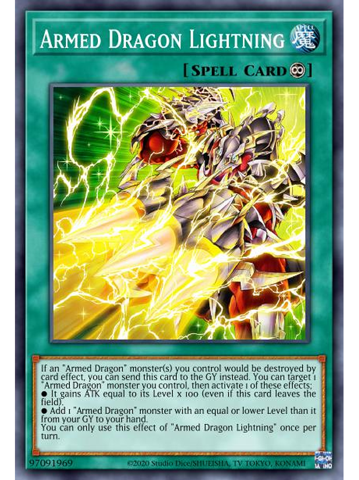 Armed Dragon Lightning - MP22-EN031 - Common 1st Edition 1