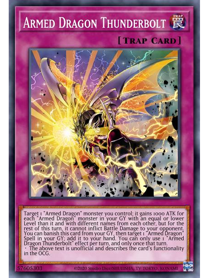 Armed Dragon Thunderbolt - MP22-EN038 - Common 1st Edition 1