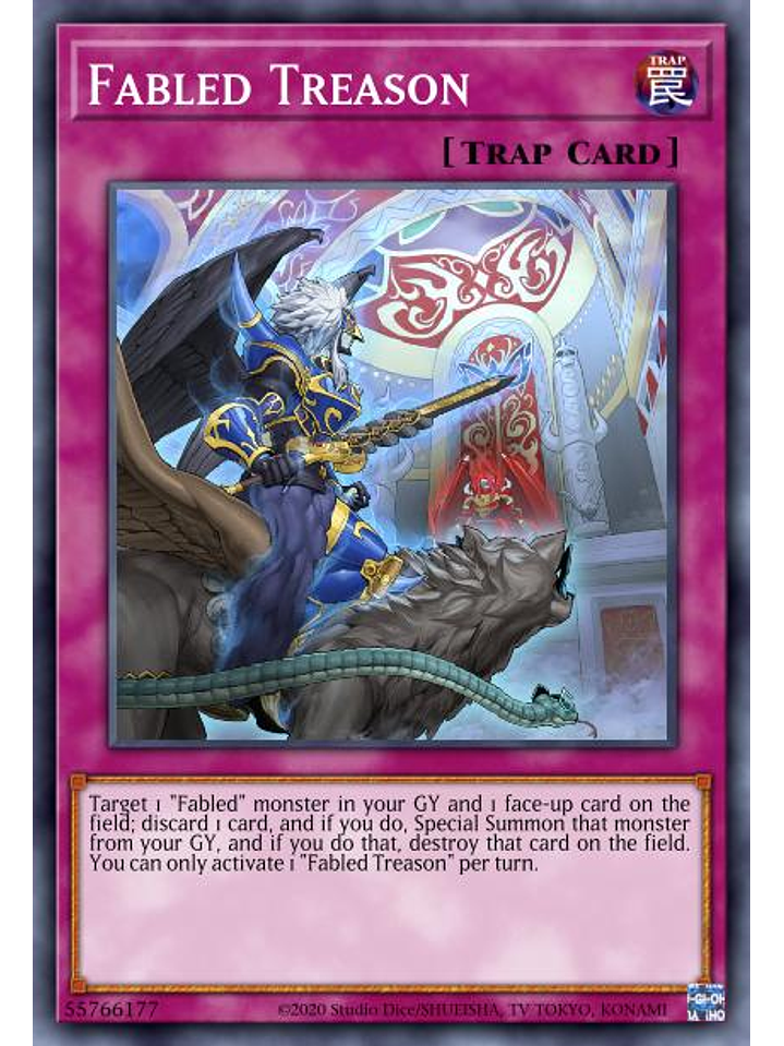 Fabled Treason - MP22-EN041 - Common 1st Edition 1